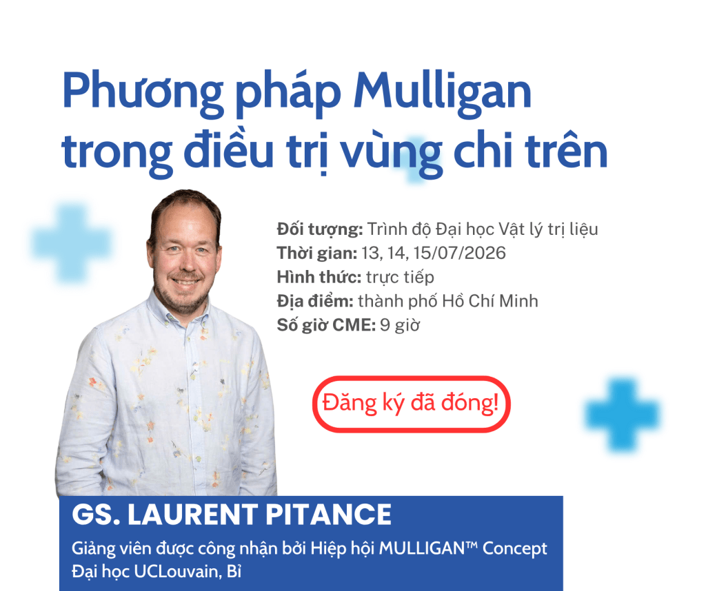 Đào tạo liên tục: Phương pháp Mulligan trong điều trị vùng chi&nbsp;trên